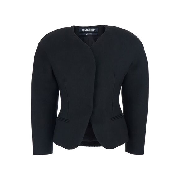 Jacquemus Women La Petite Veste Ovalo - Picture 1 of 3